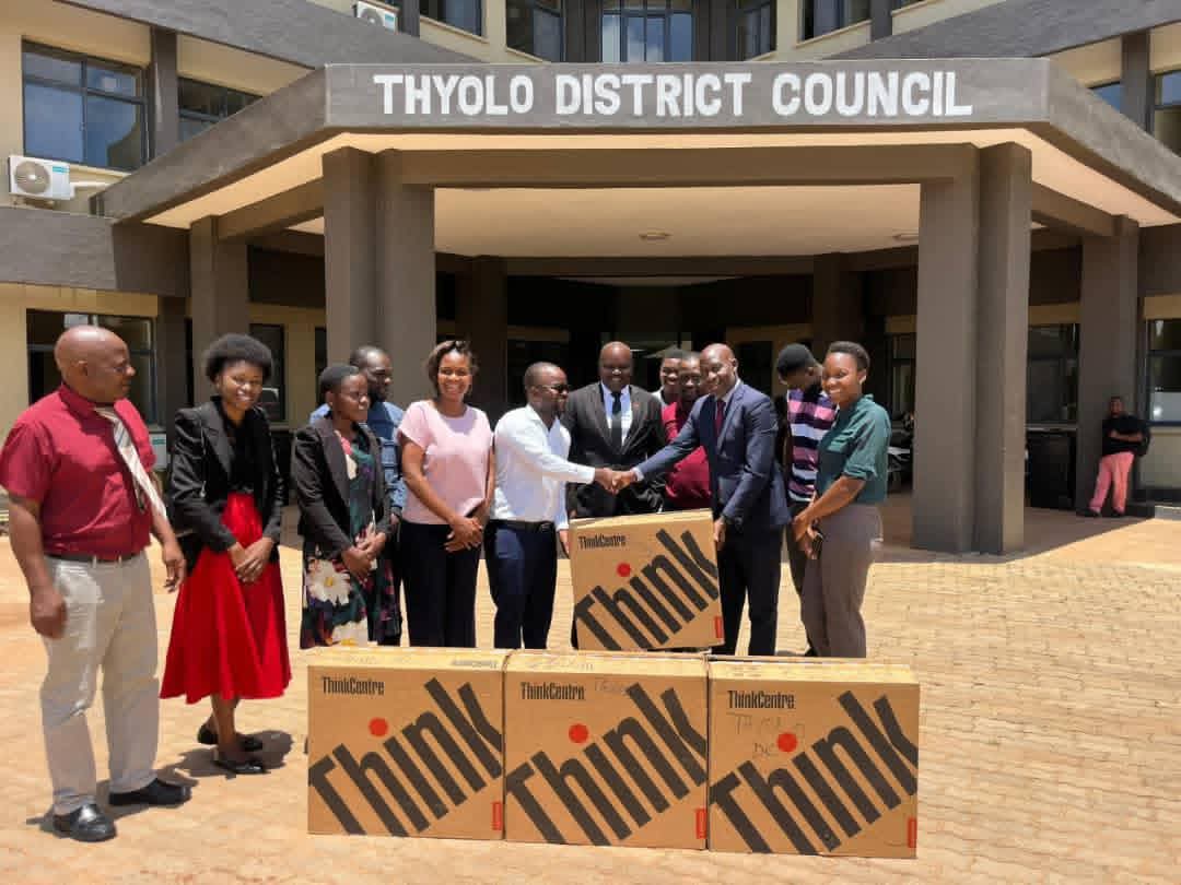 Ministry of Lands Donates Computers to Boost Land Administration in Thyolo