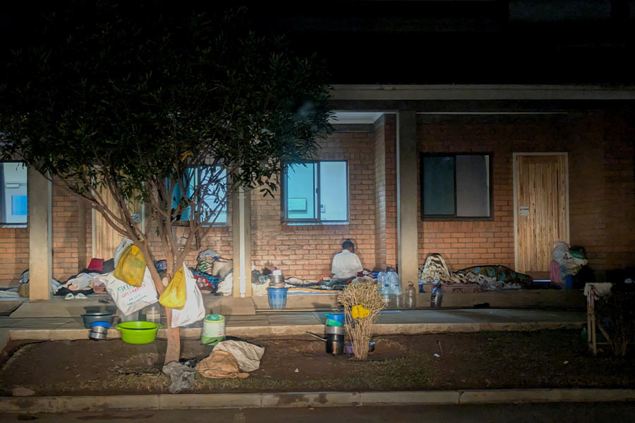 Sleeping Outside Hope: Cancer Patients and Families Endure Harsh Conditions